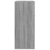 Shoe Cabinet Grey Sonoma 60 x 35 x 84 cm Particleboard