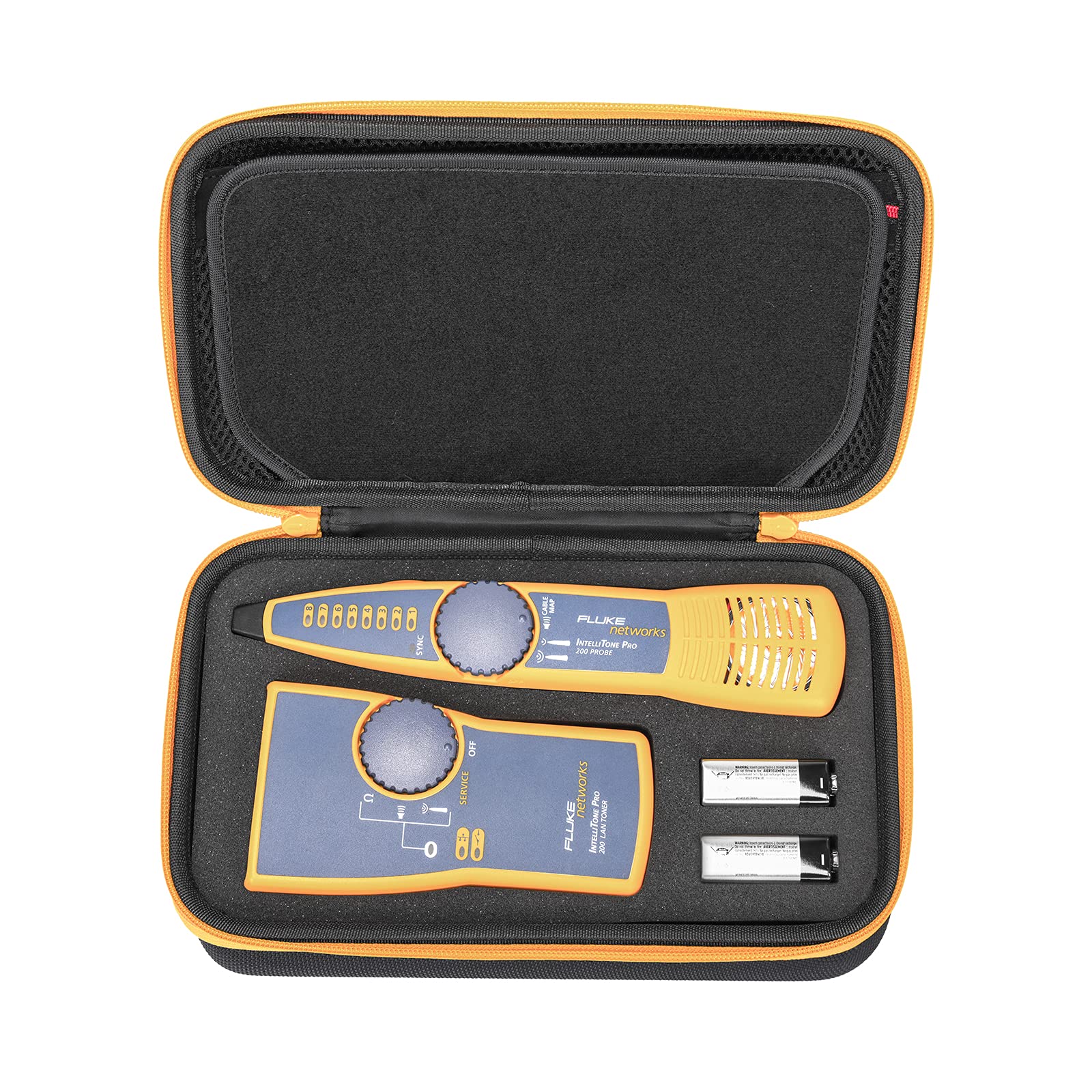 

RLSOCO Hard Case for Fluke Networks IntelliTone Pro 200 Toner and Probe Kit MT-8200-60-KIT
