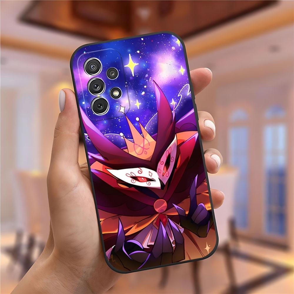 Anime H-Helluva Boss Phone Case for Samsung S23 Ultra S24 S22 S20 Fe S21 Plus Galaxy A54 A34 A24 A53 M54 Note 20 Back Cover
