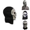Call Of Duty Teschio Fantasma Maschera di Halloween in Lattice con Design Horror per Cosplay