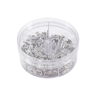 1900 ks Zpomalující hoření Měděný krimpovací drátový konektor Sada koncovek kabelových ok 0,52,5 mm2