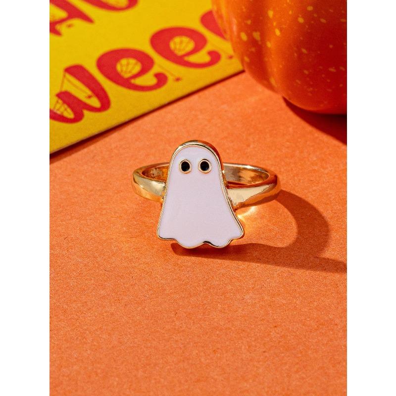 Women'S Halloween Fashion A Variety Of Minimalist Niche Designs Ghost Earrings Party Party