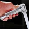 Black Bidet Sprayer Self Cleaning Shower Head Zinc Alloy