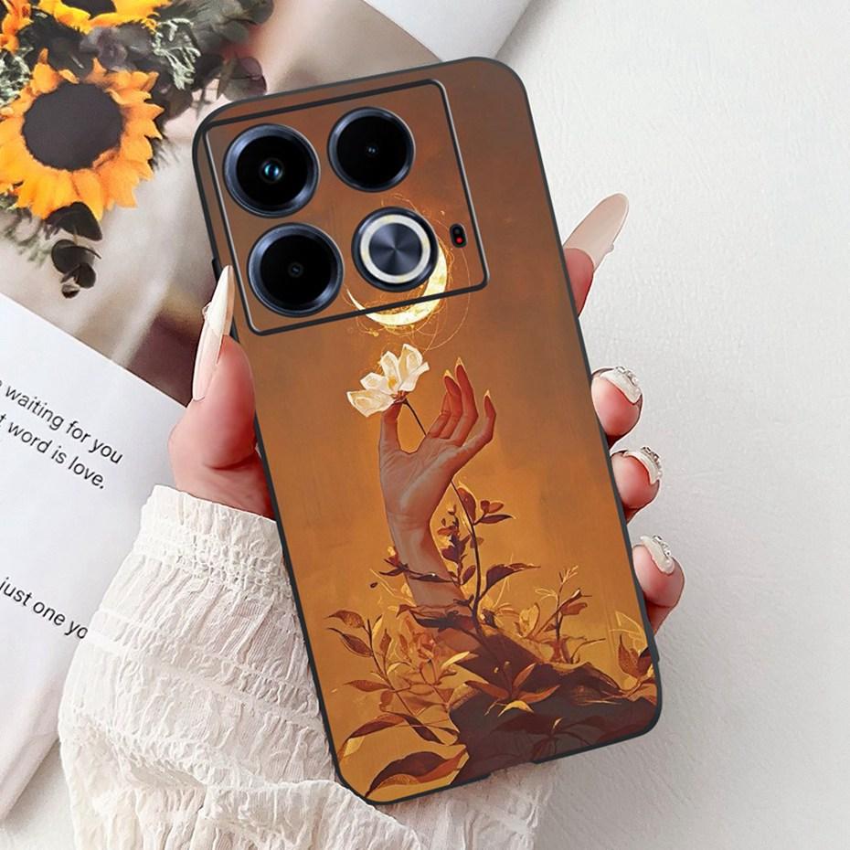 Fashion Painting Case For Infinix Note 40 40Pro Pro+ Soft Silicone TPU Phone Cases For Infinix Note40 40 Pro Plus Covers Bumpers