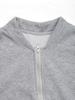 European and American Autumn/Winter Fleece-Lined Hooded Zip-Up Sweatshirt Jacket for Women
