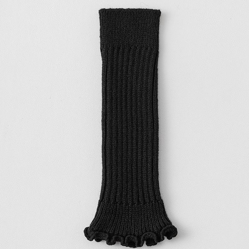 

Утепленные гетры для малышей и младенцев девочек для весны, осени и зимы One Size 0-8 Years чёрный