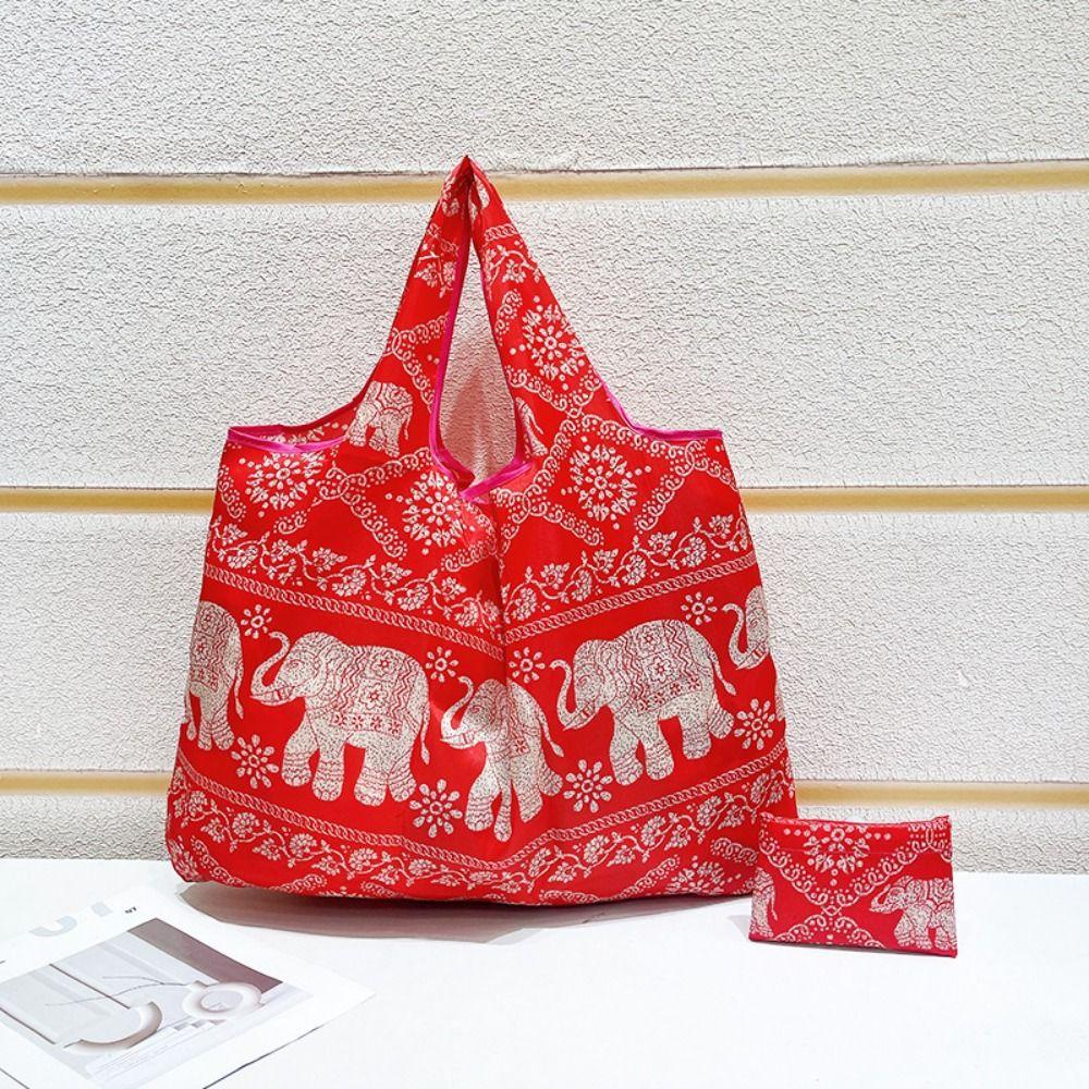 Wiederverwendbare Einkaufstasche Wasserdicht Umweltfreundliche Tragetasche Mode Reise Aufbewahrungstasche