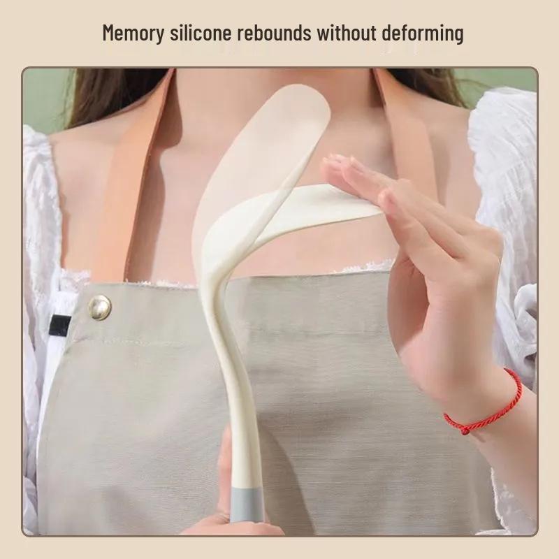 Yingsibo Silicone Non-stick Stir-fry Spatula Set - Heat-Resistant Kitchen Tools.