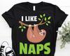 Ik Houd Van Dutjes Schattige Luie Luiaard Grappige Luiaards Dierenliefhebber Cadeau T-shirt, Vintage Luiaard Rennen Wandelen Team, Dutten, Kinderen, Jongens Meisjes Cadeau,