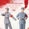 Historische chinesische Armee-Performance-Kostüme und Schuhe