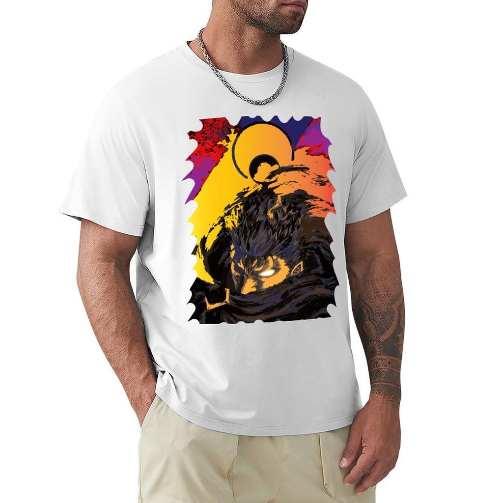 Ethereal Wrath Abstract Manifestation of the Furious Warrior TShirt Clothes Vintage Graphic Tee Funny T Shirts Men