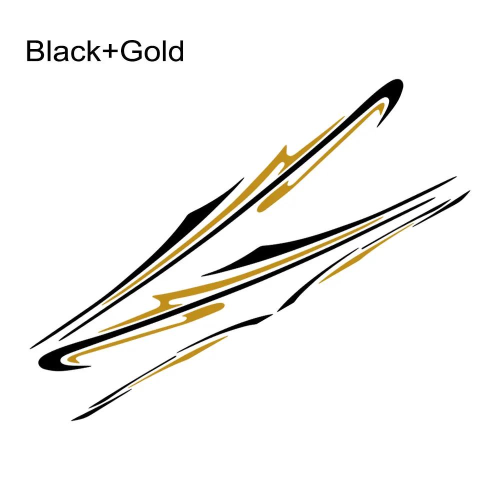 4PCS Car Side Body Stickers Waterproof Vinyl Decals For Van Camper RV Motorhome Auto Body Tuning Decoration Stickers Accessories