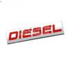 Car Styling 3D Metal Chrome Zinc Alloy Diesel Emblem Universal Diesel Logo Car Badge Body Trunk Fender Adhensive Emblem Auto Accessory