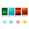 Interchangeable 4 Color Photo Lens Filter Kit for Instants Mini 13 Camera