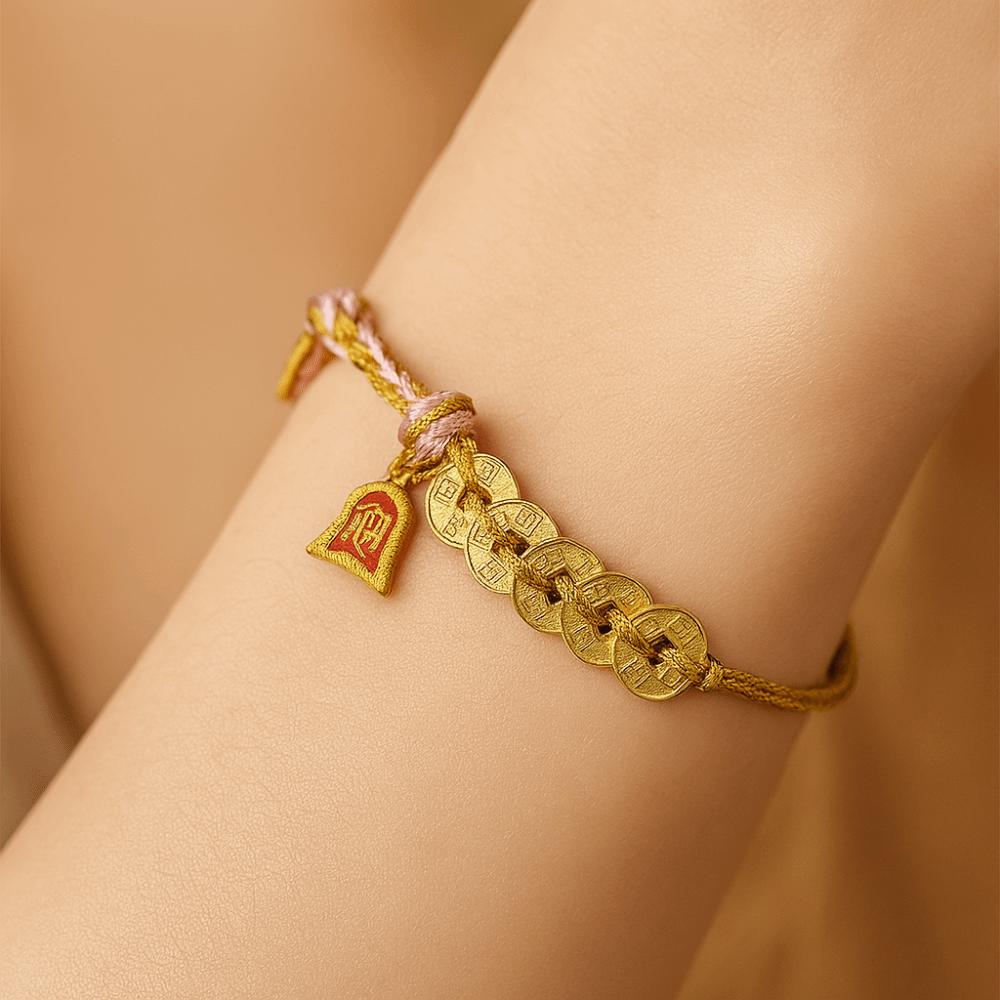 Hand-woven Zodiac Horse Bracelet Year of The Horse Red Handrope  Fortune Accessory