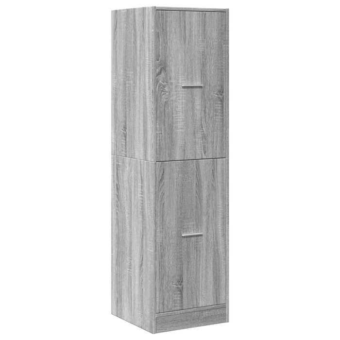 VidaXL Apothecary Cabinet Sonoma Grey 40x41x144.5cm Engineered Wood, Apothecary Chest, Apothecary Furniture, Chest To 3309641
