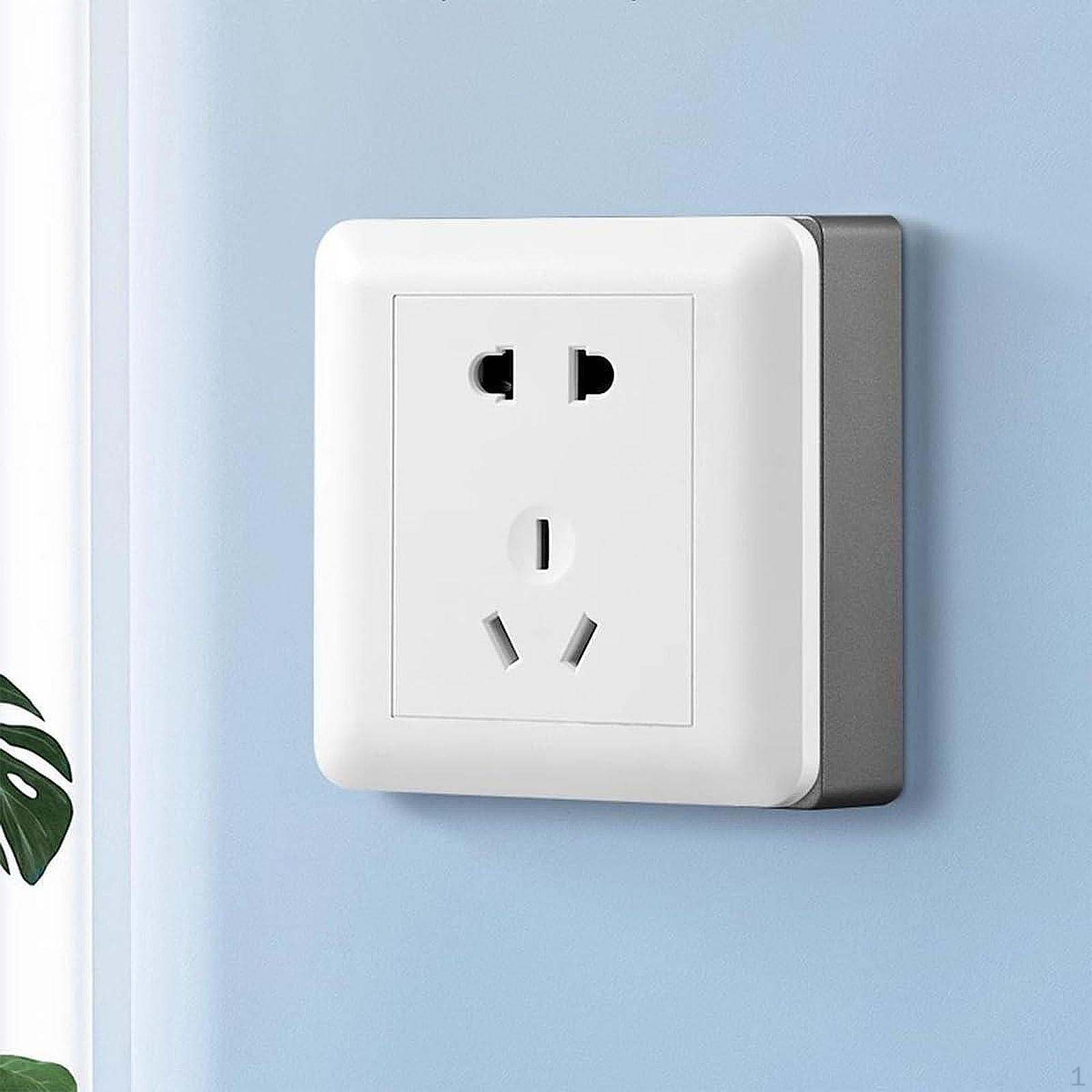 

2 шт. Одинарні розпірки для розеток Аксесуар для вимикачів, Легка установка, Підвищувальна накладка для кабельної коробки Стіна сірий колір