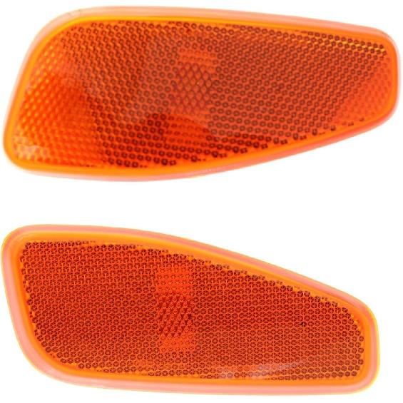 FASTCHE Side Marker Light Assembly, Side Marker Light Set Compatible with 2015-2023 Jeep Renegade Front Driver & Passenger Side Left Right Side