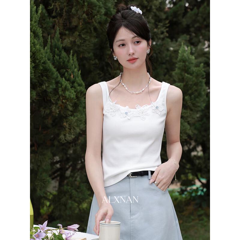 Women s U-Neck Cami Crop Top L