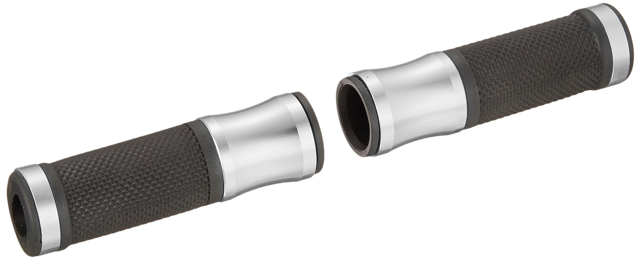 

Bike Parts Center Custom Grips and Right No Bar for Honda Super (Left Set, Silver, Ends) Dio, etc. (Product Code 903316) серебряный