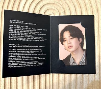 [USED] HYBE INSIGHT BTS Jimin Trading Card