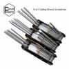 8-in-1 Portable Folding Tool Set: Wrench, Phillips/Flathead Screwdrivers, Hex Keys, Torx Star Bit