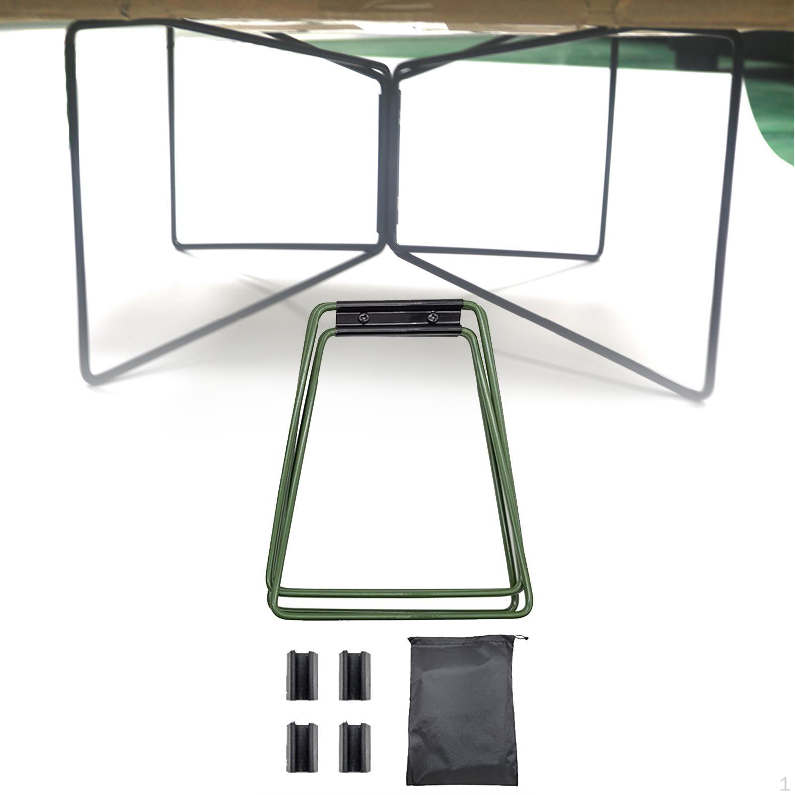 

Складана підставка для холодильника Тримач коробки для льоду Багатоцільовий портативний мішок для сміття Кронштейн Контейнер для води зелений