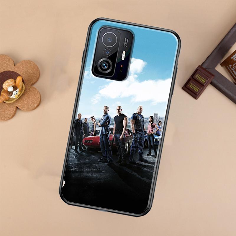 Fast and Furious For POCO X5 X4 X3 F5 Pro M4 M5s F3 F4 GT C40 Phone Case For Xiaomi 12T 11T 13 Pro 12 Lite
