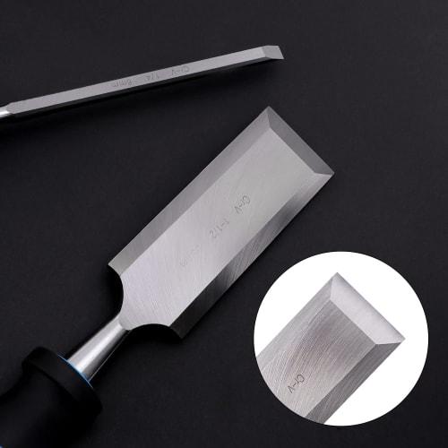 Basic Woodworking Chisel Set, Approx. 0.6-3.8cm, 8 Chisels