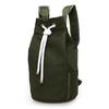 New Canvas Drawstring Backpack Large Capacity Water Bucket Basket Bag, Sports and Fitness Bag Cycling Backpack