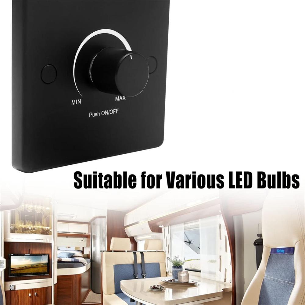 

Светодиодный диммер PWM для 12V-24V RV Boat Camper Van Trailer Interior Light Lamp