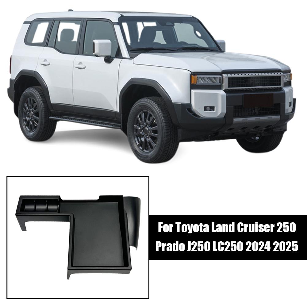 Center Console Organizer Tray for Toyota Prado LC250 Upper Layer Storage Box Dashboard Insert for Small Items & Phone Holder