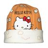 Sanrio Hello Kitty Urban-Inspired Adult Beanie, Perfect for Layered Outfits, Morning Coffee Walks, Or Creative Spaces with Artistic Vibes