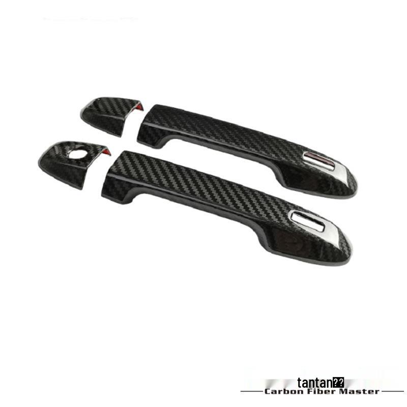 Carbon Fiber Outer Door Handle Shell for Toyota 86 - Dry Carbon Interior & Exterior Trim