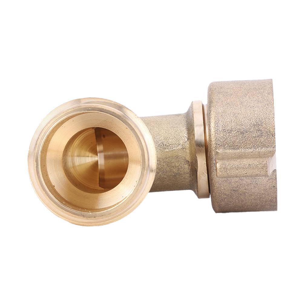 Cot Alama Furtun Gradina 90 Grade cu O-ringuri Fitinguri Alama Solida Cot Furtun 3/4inch pentru RV Camper Rulota Intrare Apa