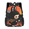 Backpack Student Full Print Schoolbag Cartoon Animation Large Capacity Wear-Resistant Backpack