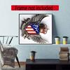 Atletico Madrid Diamond Painting Round Diamond Mosaic Rhinestones Diamond Embroidery Craft Kit Wall Decor Without Frame