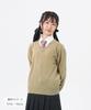 CONOMi Unisex Schule Einfarbig Wolle und Größe L Pullover, Acryl, ARCPSW-2011, Beige,