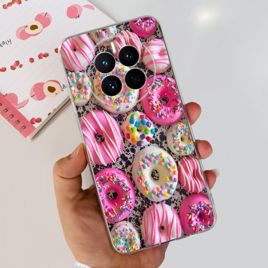 For Huawei Mate 50 Pro Case Stylish Butterfly Flowers Soft Slim Fundas Phone Case For Huawei Mate 50 Mate50 Pro Back Cover Coque