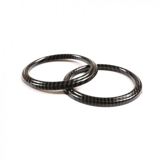 ABS Carbon Fiber Inner Side Air Vent Outlet Frame Trim For Toyota 86/Subaru BRZ