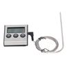 Meat Thermometer Electronic with Probe Digital Oven for Cooking Kitchen Grilling with Preset Temperature Timer