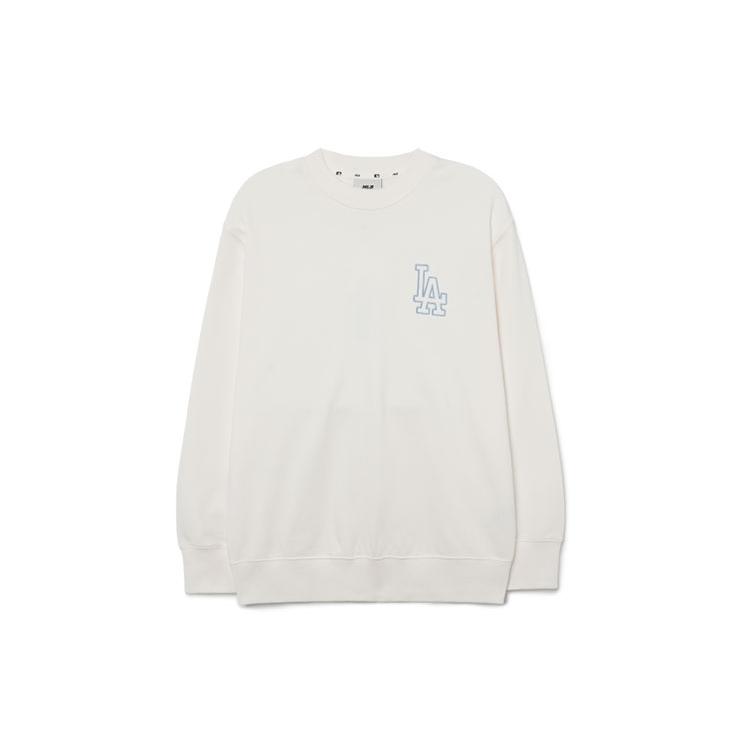New MLB Los Angeles Dodgers Sweatshirts Unisex Ivory White 3AMTB0431-07IVS