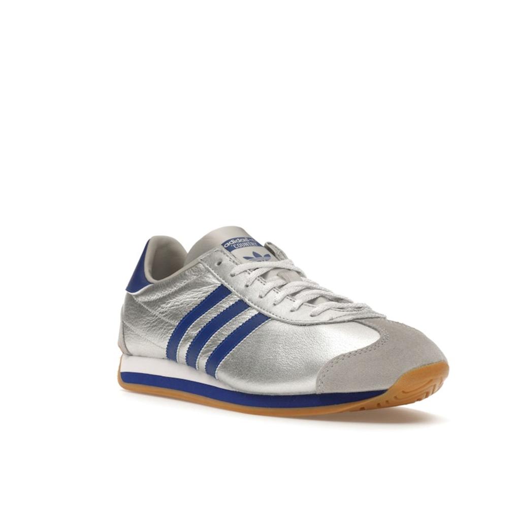 adidas Country OG Matte Silver Bright Blue Unisex Sneakers Cloud-White IE4230