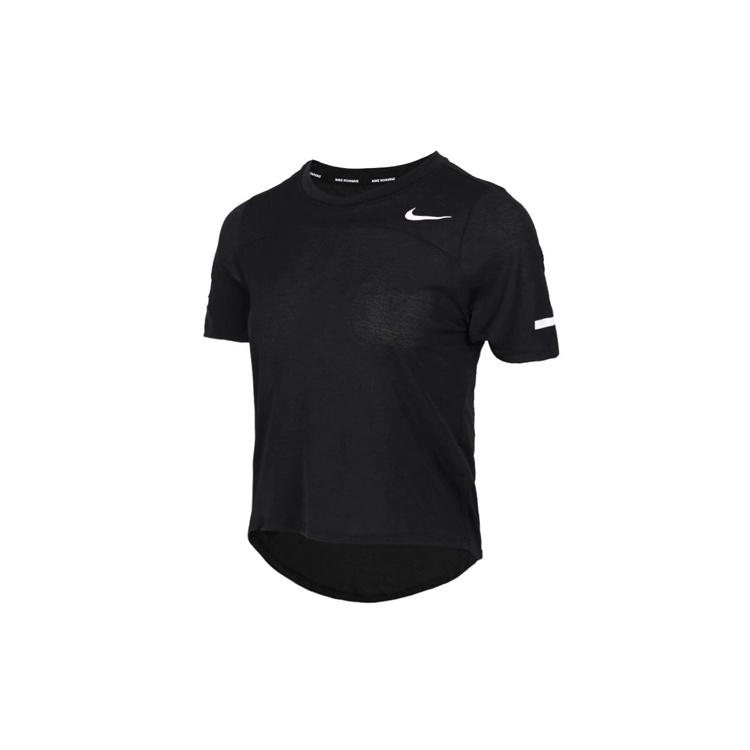 (WMNS) Nike Icon Clash Dri-Fit Quick Dry Breathable Running Short Sleeved  Black  Women s CJ2432-010 S