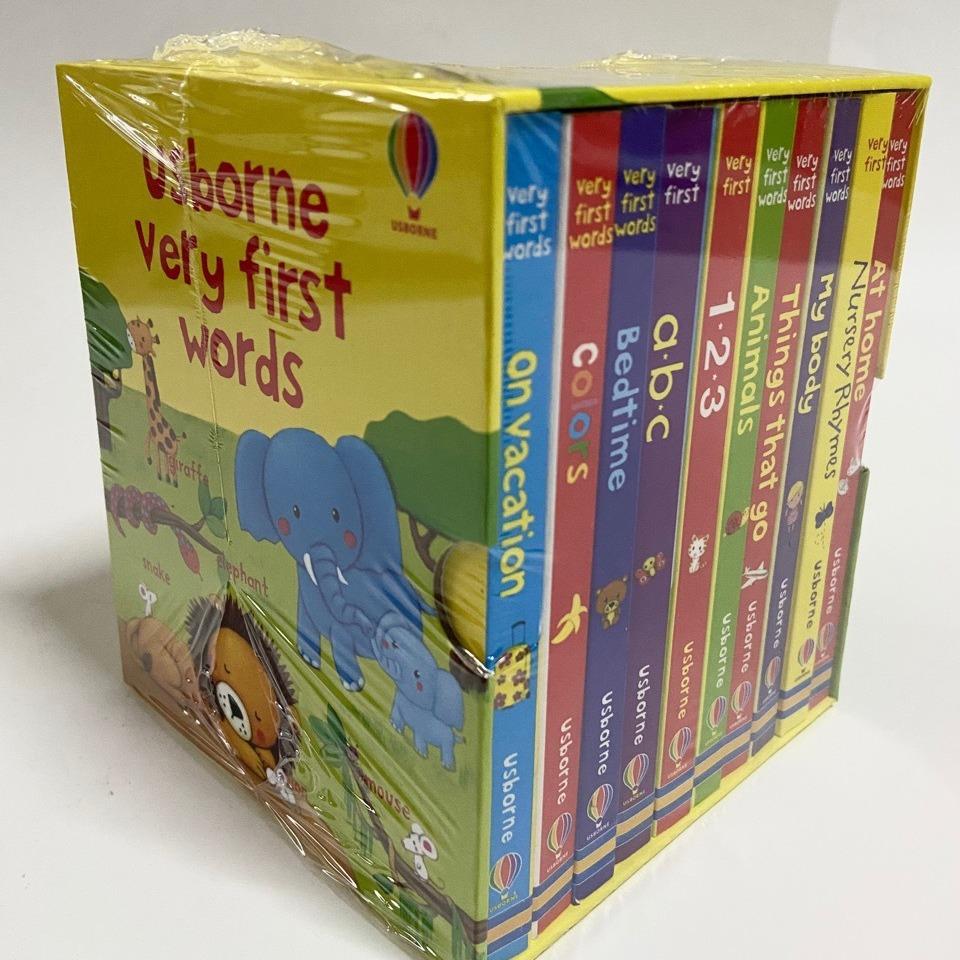Very first words My first English word board book 10 enlightening children's books