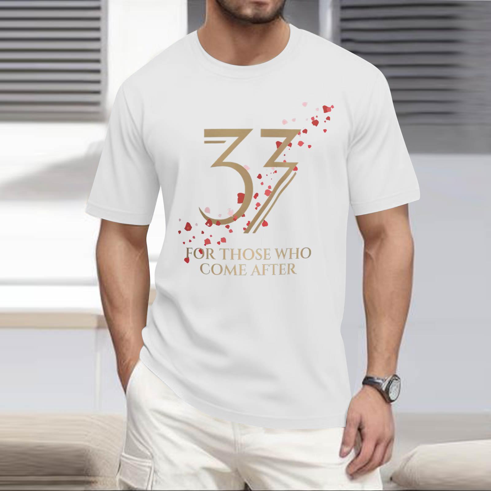 

Стильная и повседневная мужская футболка с круглым вырезом, свободного кроя, с короткими рукавами. XL