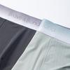 Men Mid Waist Breathable Quick Dry Antibacterial Boxer Briefs Underwear