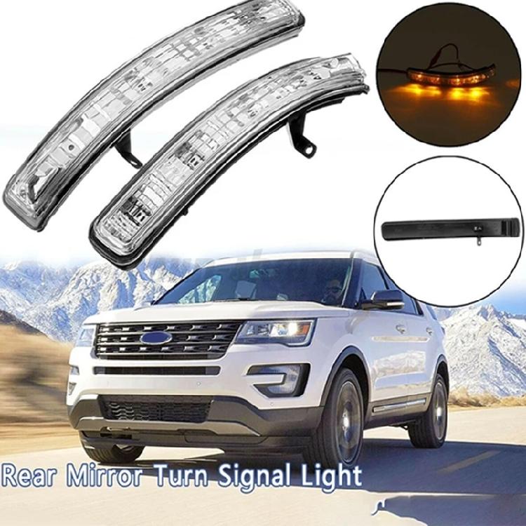 ABS LED Turn Signal Light BB5Z13B375A BB5Z13B374A for Explorer 2011-2019 Rearview Mirror Easy Installation on Vehicles