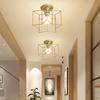 2026 Wrought Iron Led Ceiling Lamp Star Lampshade For Suitable Balcony Bedroom Corridor Cloakroom Factory Dropship Store