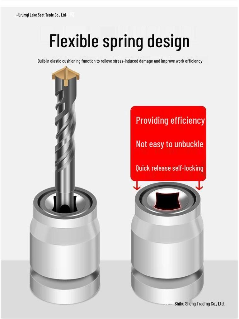 Multifunctional Electric Wrench to Hammer Drill Bit Adapter